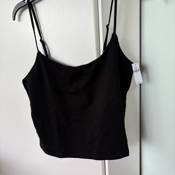 Cropped Black Camisole - Picture 1 of 4